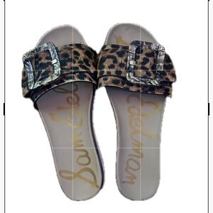 Sam Edelman Leopard Print Women's Sandals